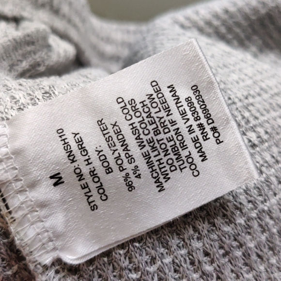 Cisono grey shorts size M - Picture 4 of 4